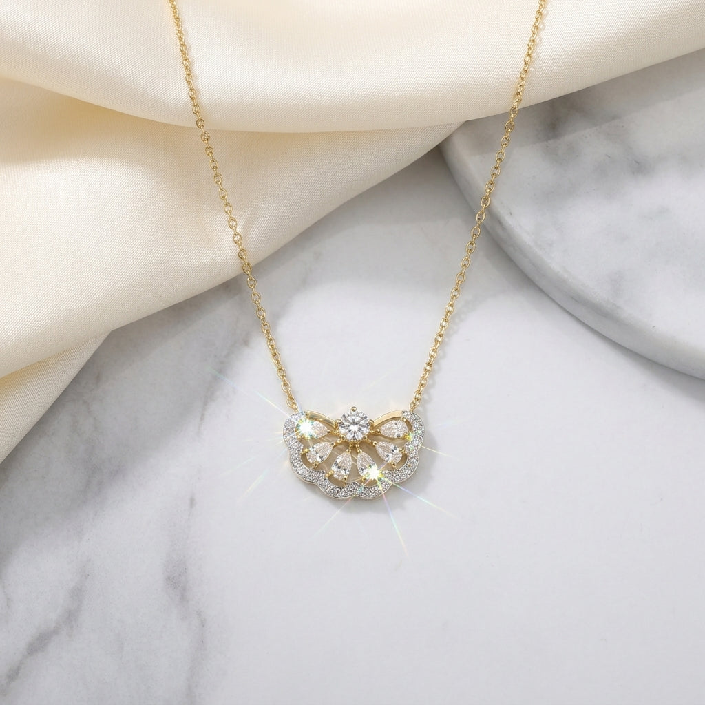The Luminescent Bow Necklace