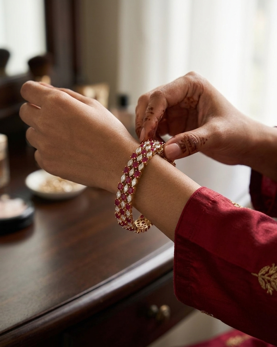 The Imperial Ruby Lattice Kada