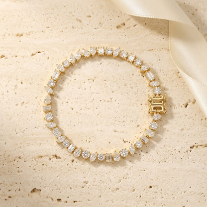 Multi-Cut Lumiere Bracelet