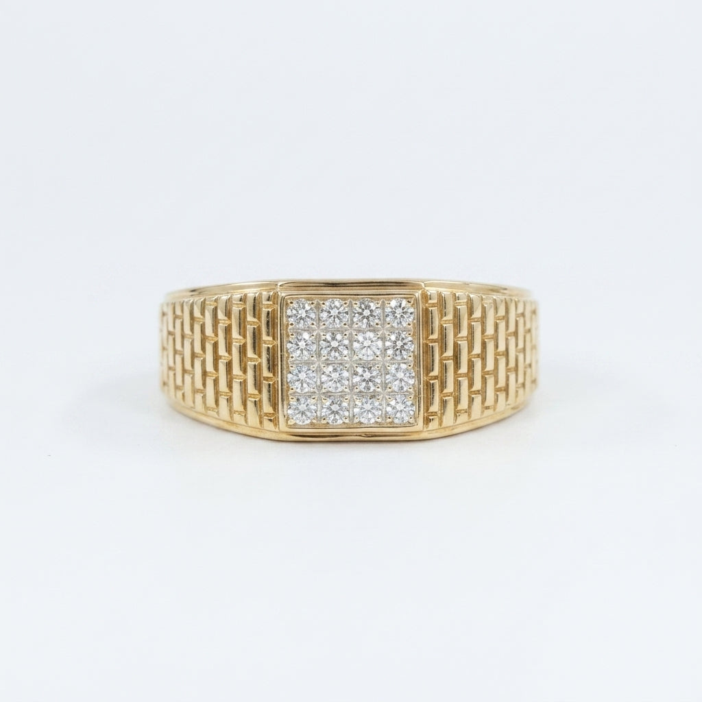 The Gridiron Signet Ring