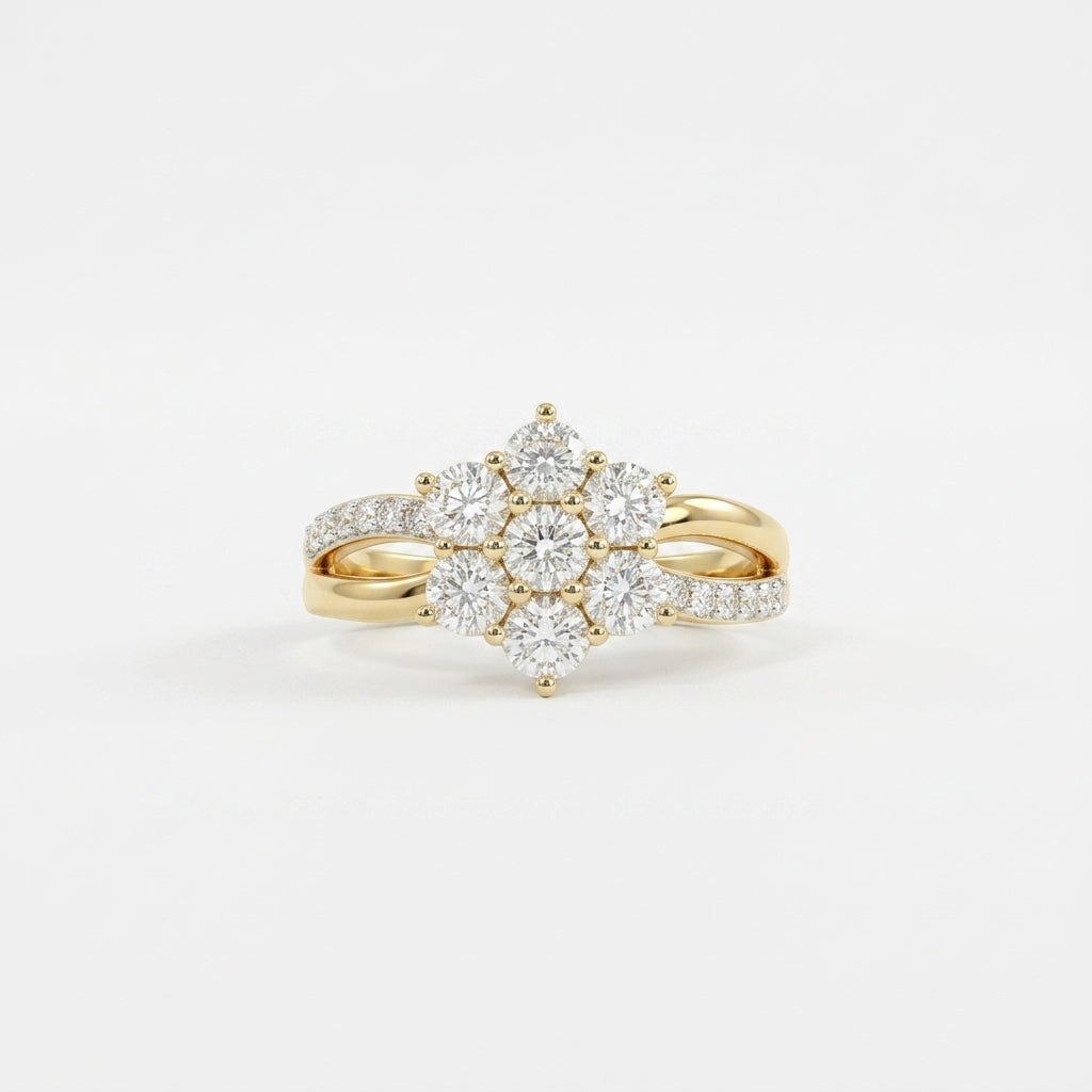 The Diamond Constellation Ring