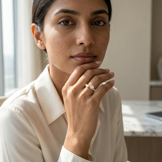 The Aurora Open-Cuff Ring