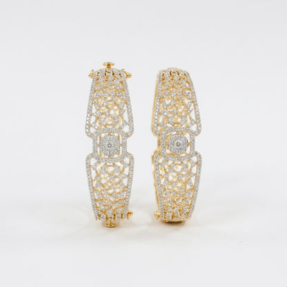 The Ivy Lattice Bangle