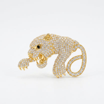 Imperial Gilded Prowl Brooch