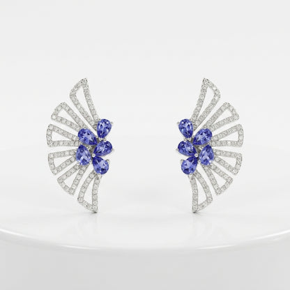 The Indigo Fanfare Ear Climbers