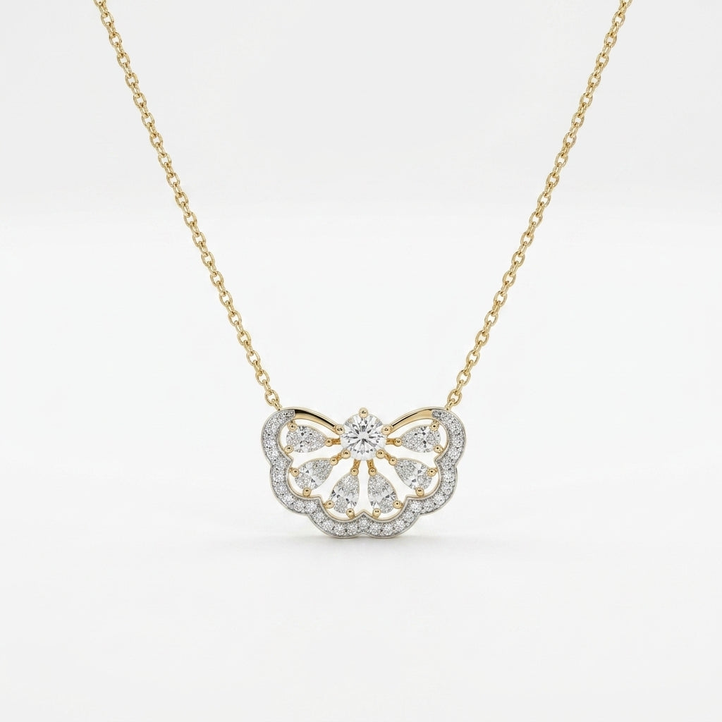 The Luminescent Bow Necklace