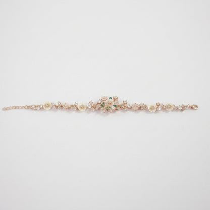 Pearl-Petal Breeze Bracelet