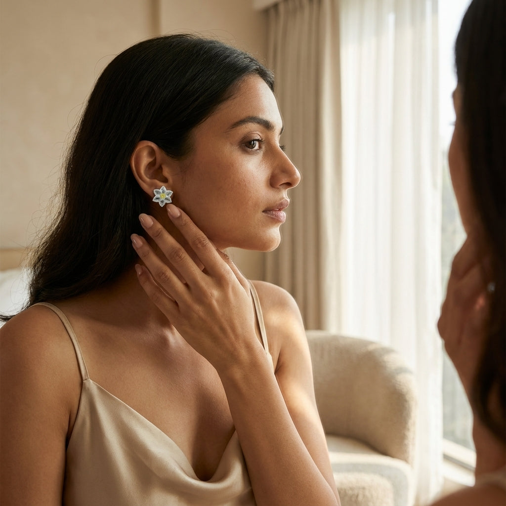 The Marigold Halo Studs