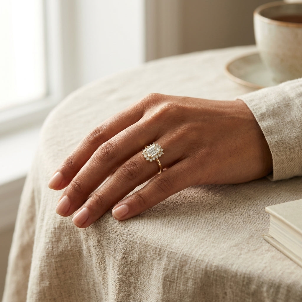 The Radiant Ritz Ring