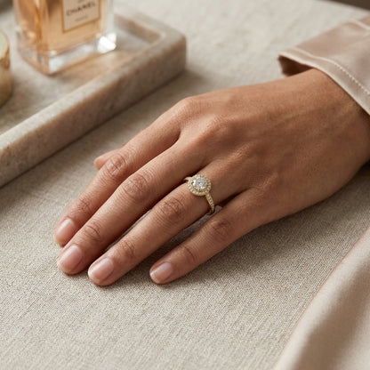 Milgrain Majestic Ring