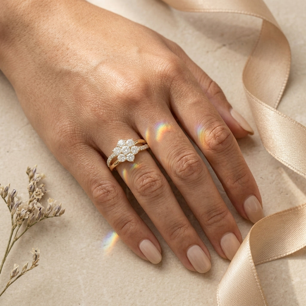 The Diamond Constellation Ring