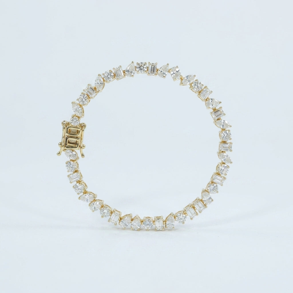 Multi-Cut Lumiere Bracelet