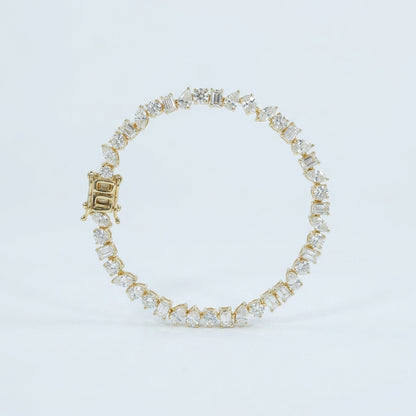 Multi-Cut Lumiere Bracelet