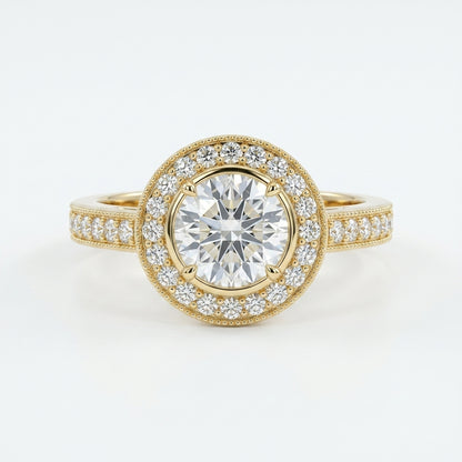 Milgrain Majestic Ring