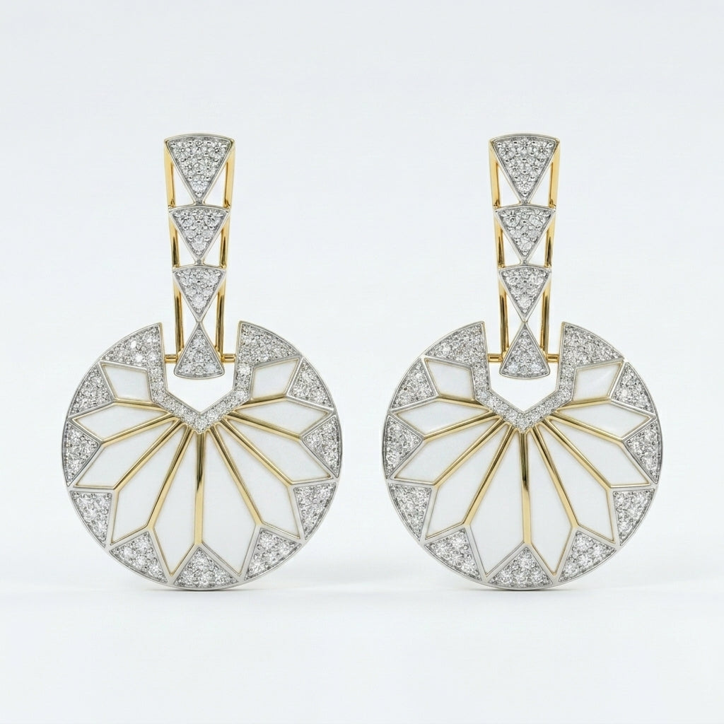 The Ivory Art Deco Medallions
