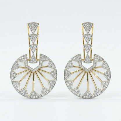 The Ivory Art Deco Medallions