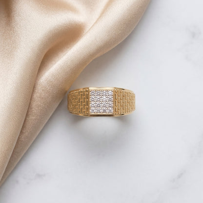 The Gridiron Signet Ring