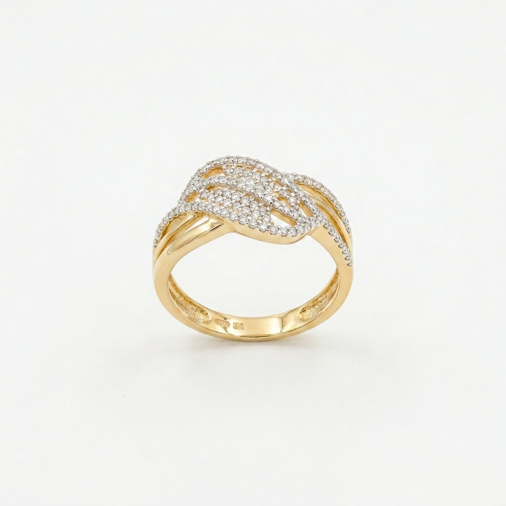 Serpentine Shimmer Ring
