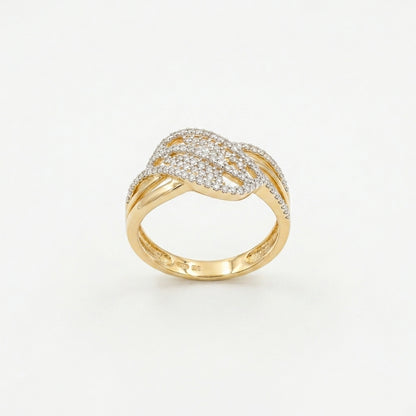 Serpentine Shimmer Ring