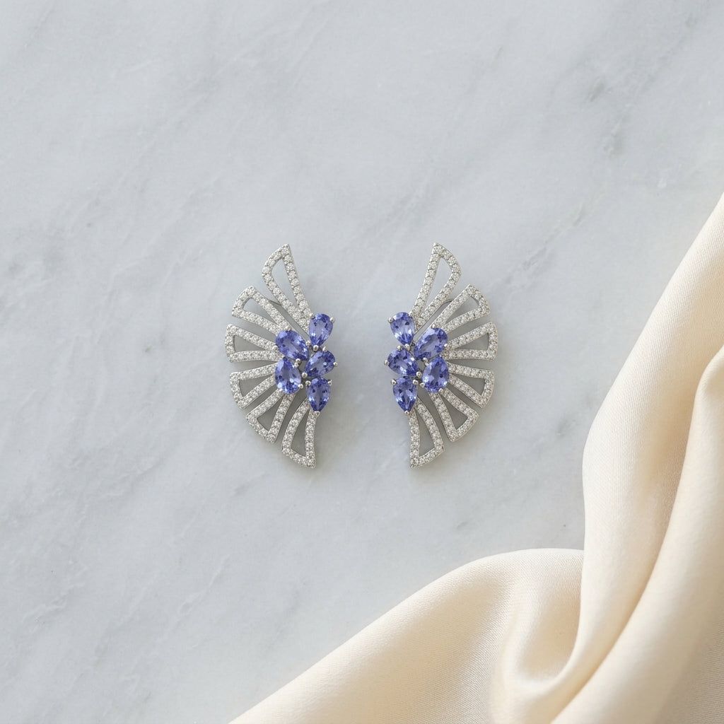 The Indigo Fanfare Ear Climbers