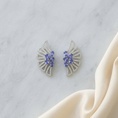 The Indigo Fanfare Ear Climbers