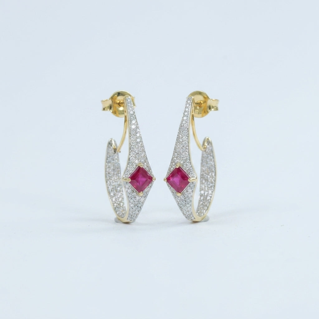 The Crimson Rhombus Hoops